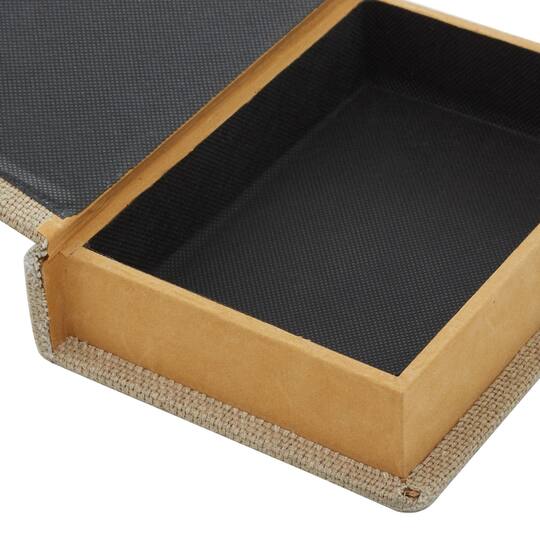 Beige & Brown Traditional Rectangular Wooden Book Set